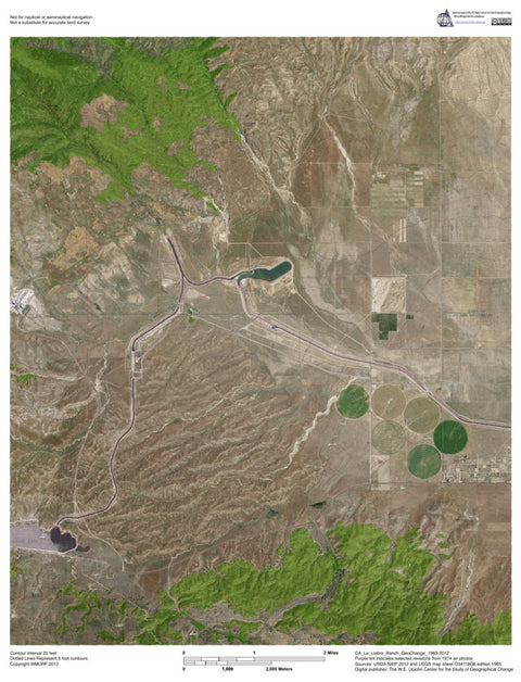 CA-La Liebre Ranch: GeoChange 1963-2012 Preview 1