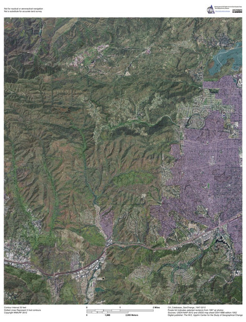 CA-Calabasas: GeoChange 1947-2012 Preview 1
