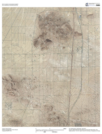 CA-Soledad Mtn.: GeoChange 1972-2012 Preview 1