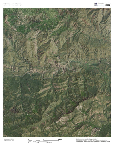 CA-Topatopa Mountains: GeoChange 1987-2012 Preview 1