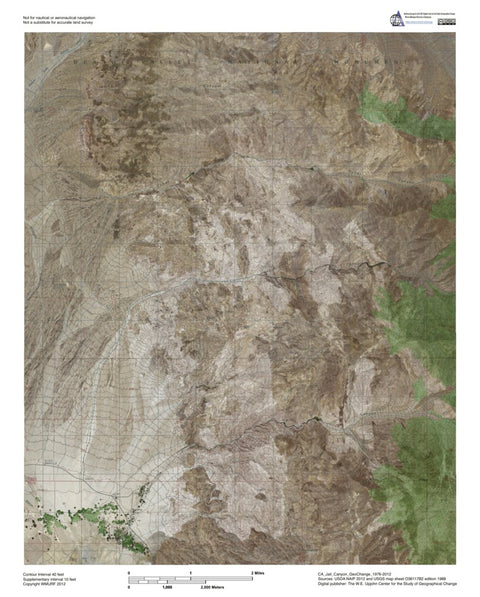 CA-Jail Canyon: GeoChange 1976-2012 Preview 1