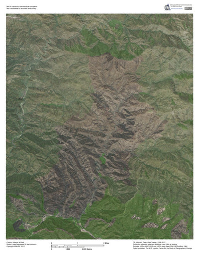 CA-Hildreth Peak: GeoChange 1958-2012 Preview 1