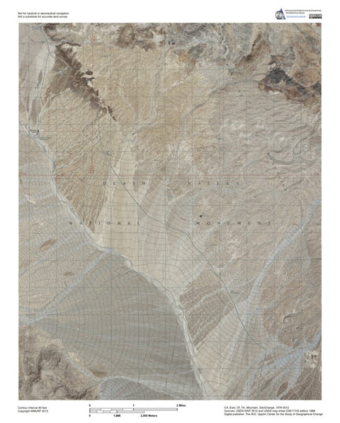 CA-East Of Tin Mountain: GeoChange 1976-2012 Preview 1
