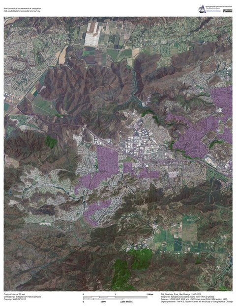 CA-Newbury Park: GeoChange 1947-2012 Preview 1
