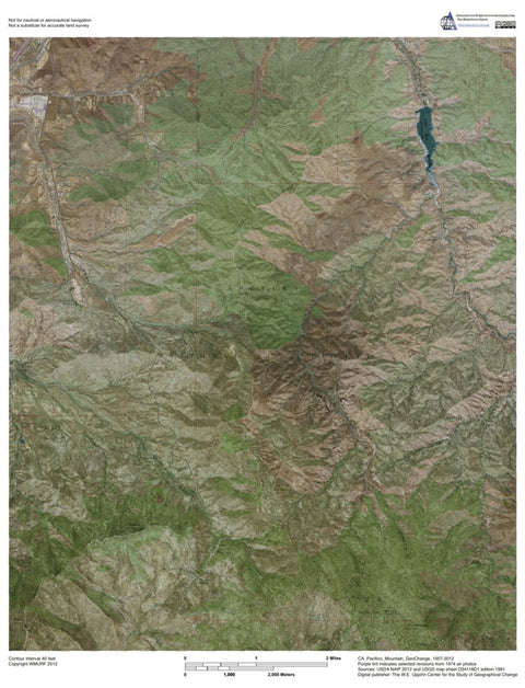 CA-Pacifico Mountain: GeoChange 1957-2012 Preview 1