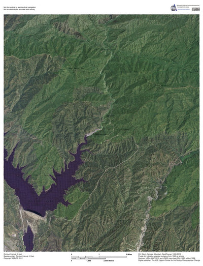 CA-Warm Springs Mountain: GeoChange 1956-2012 Preview 1
