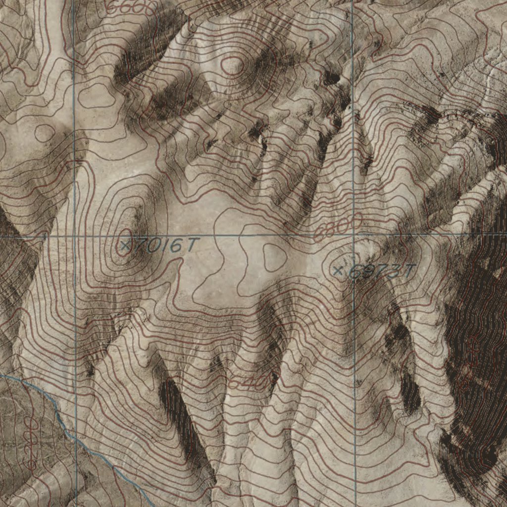 CA-Santa Rosa Flat: GeoChange 1975-82-84-2012 Map by Western Michigan ...