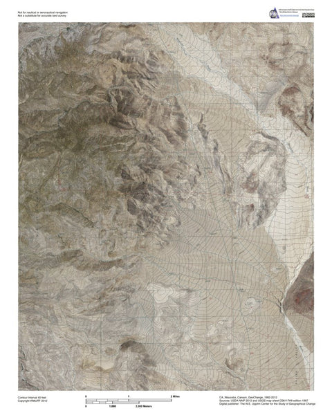 CA-Waucoba Canyon: GeoChange 1982-2012 Preview 1