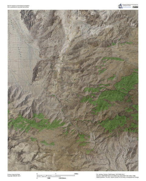 CA-Jackass Canyon: GeoChange 1975-76-82-2012 Preview 1