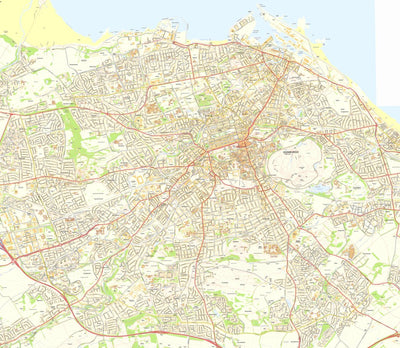 Edinburgh street map Preview 1