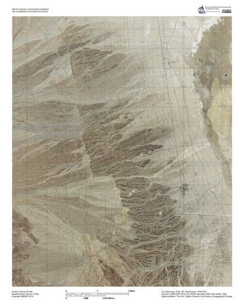 CA-Maturango Peak SE: GeoChange 1976-2012 Preview 1