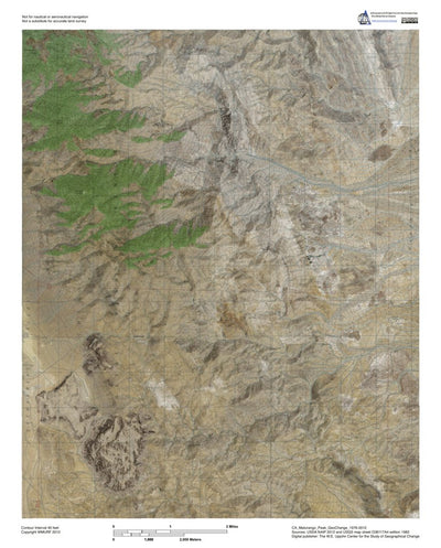 CA-Maturango Peak: GeoChange 1976-2012 Preview 1