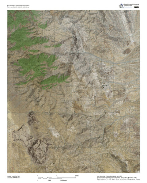 CA-Maturango Peak: GeoChange 1976-2012 Preview 1