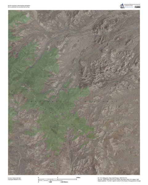 NV-CA-Wahguyhe Peak: GeoChange 1982-2012-10 Preview 1