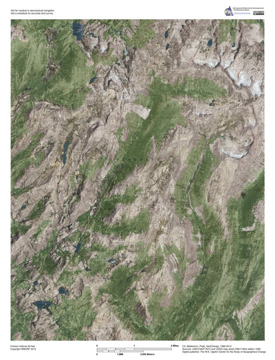 CA-Matterhorn Peak: GeoChange 1985-2012 Preview 1