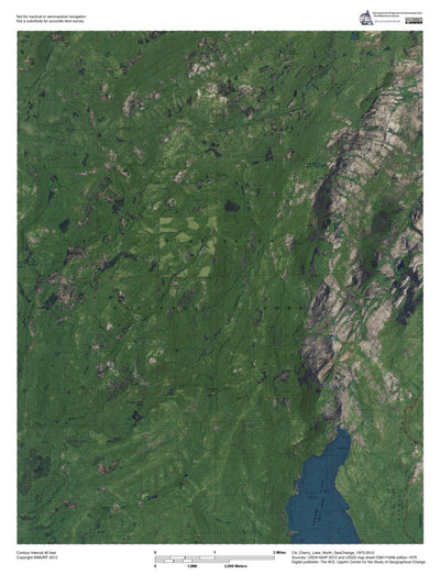 CA-Cherry Lake North: GeoChange 1973-2012 Preview 1