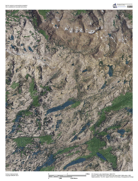 CA-Emigrant Lake: GeoChange 1984-2012 Preview 1