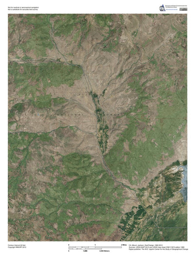 CA-Mount Jackson: GeoChange 1982-2012 Preview 1