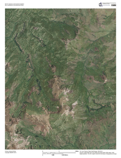 CA-Lost Cannon Peak: GeoChange 1953-2012 Preview 1