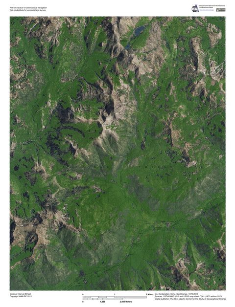 CA-Dardanelles Cone: GeoChange 1973-2012 Preview 1