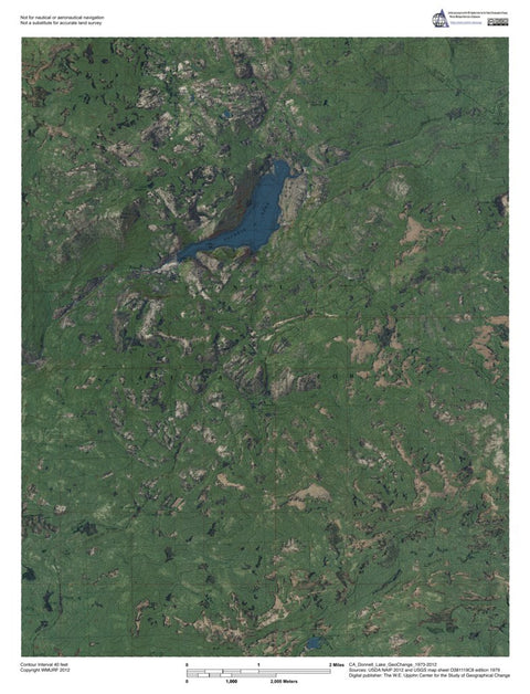 CA-Donnell Lake: GeoChange 1973-2012 Preview 1