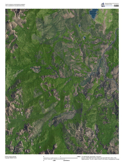 CA-Markleeville: GeoChange 1973-2012 Preview 1