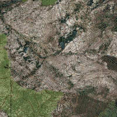 CA-Mokelumne Peak: GeoChange 1973-2012 Preview 2