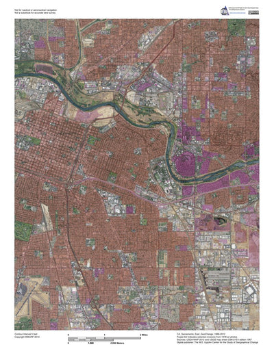 CA-Sacramento East: GeoChange 1966-2012 Preview 1