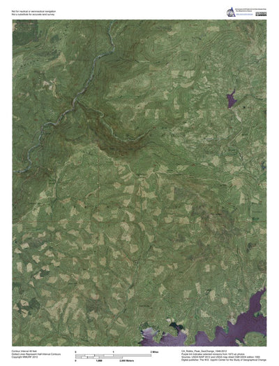 CA-Robbs Peak: GeoChange 1948-2012 Preview 1