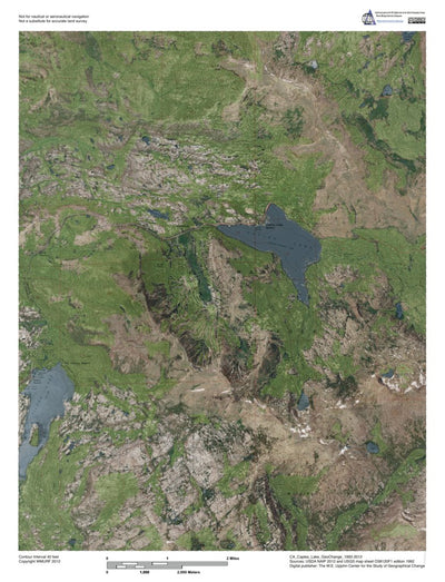 CA-Caples Lake: GeoChange 1992-2012 Preview 1