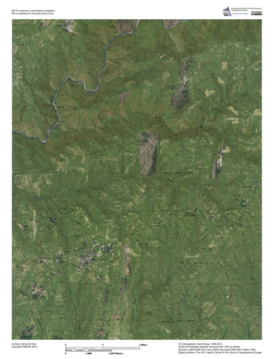CA-Georgetown: GeoChange 1946-2012 Preview 1