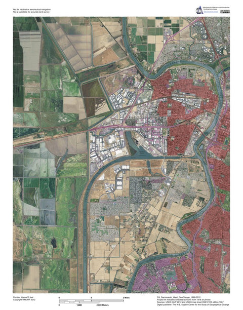 CA-Sacramento West: GeoChange 1966-2012 Preview 1