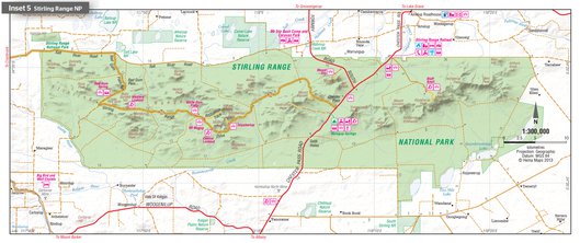 Hema - Stirling Range NP Map by Hema Maps | Avenza Maps