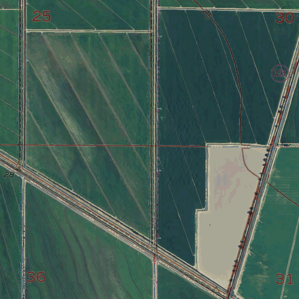 CA-Sutter Causeway: GeoChange 1949-2012 Map by Western Michigan ...