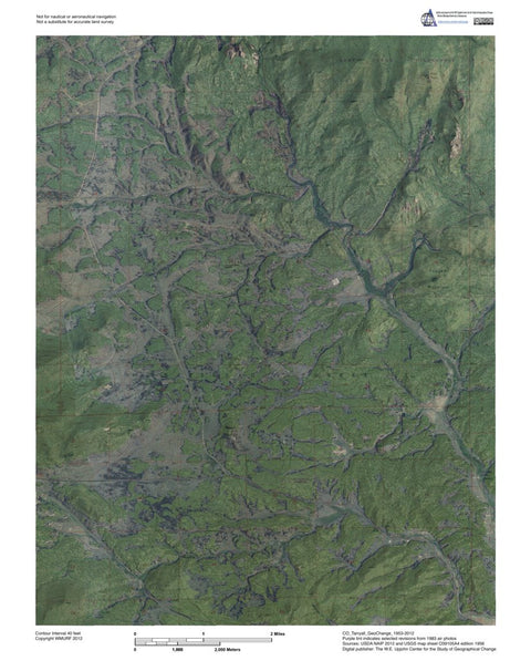 CO-Tarryall: GeoChange 1953-2012 Preview 1
