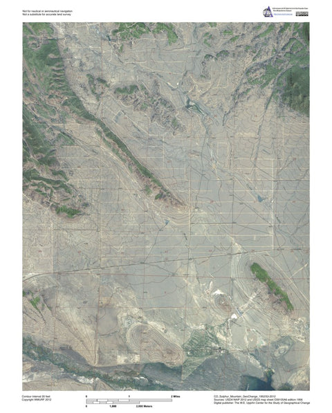 CO-Sulphur Mountain: GeoChange 1952-53-2012 Preview 1