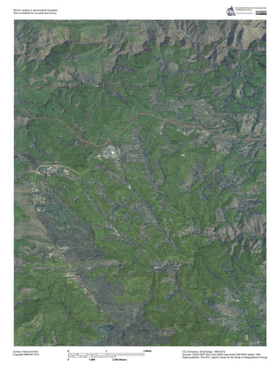 CO-Evergreen: GeoChange 1990-2012 Preview 1