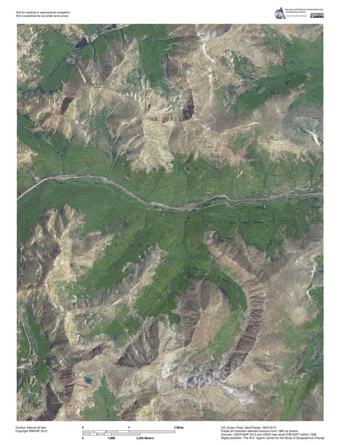 CO-Grays Peak: GeoChange 1953-2012 Preview 1