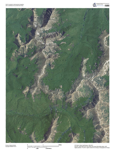 CO-Byers Peak: GeoChange 1953-2012 Preview 1