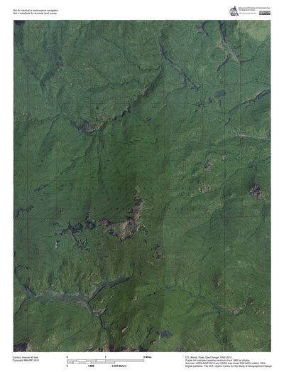 CO-Windy Peak: GeoChange 1950-2012 Preview 1