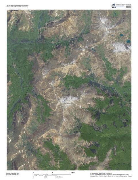 CO-Montezuma: GeoChange 1953-2012 Preview 1