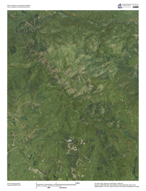 CA-Blue Nose Mountain: GeoChange 1946-2012 Preview 1