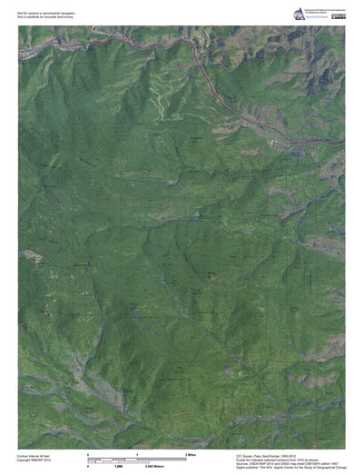 CO-Squaw Pass: GeoChange 1953-2012 Preview 1