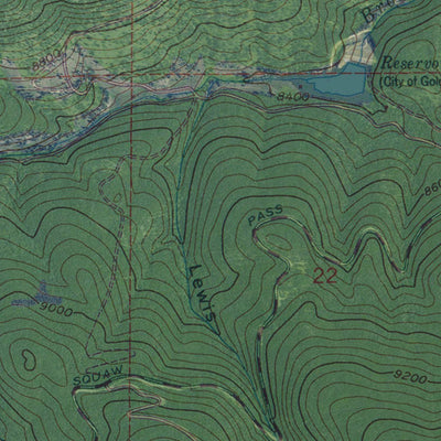 CO-Squaw Pass: GeoChange 1953-2012 Preview 2