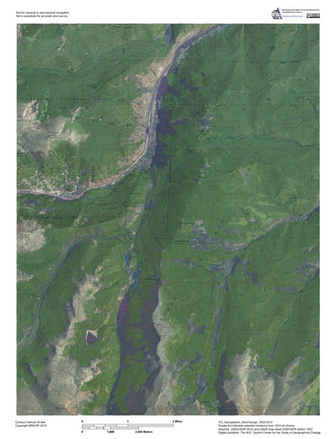 CO-Georgetown: GeoChange 1953-2012 Preview 1