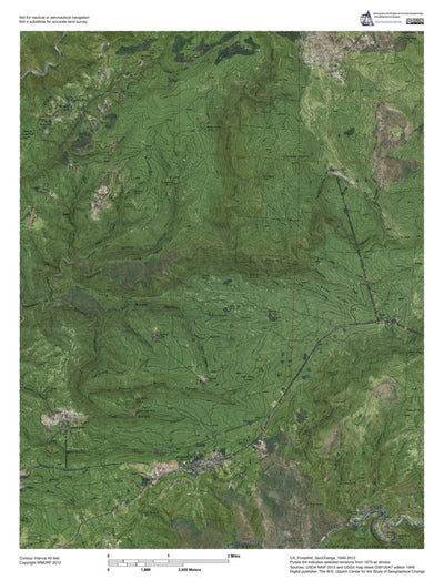 CA-Foresthill: GeoChange 1946-2012 Preview 1
