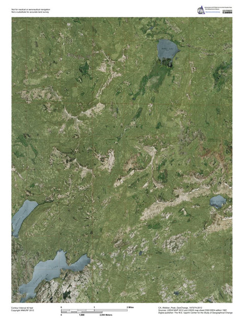 CA-Webber Peak: GeoChange 1973-74-2012 Preview 1