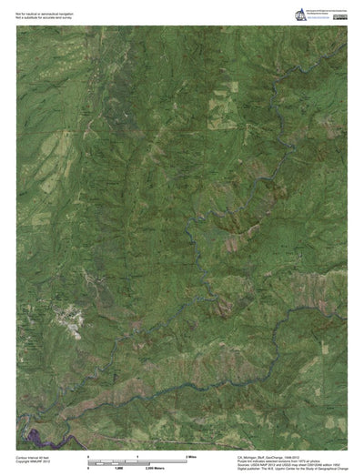 CA-Michigan Bluff: GeoChange 1948-2012 Preview 1