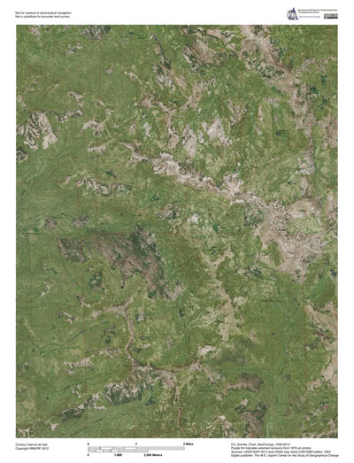 CA-Granite Chief: GeoChange 1948-2012 Preview 1