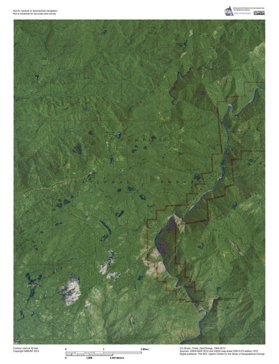 CA-Brush Creek: GeoChange 1969-2012 Preview 1